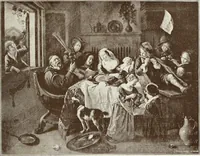 An illustration from Illustrated catalogue of the fifth series of 100 paintings by old masters of the Dutch, Flemish, Italian, French, and English schools : being a portion of the Sedelmeyer Gallery which contains about 1500 original pictures by ancient and modern artists (1899)