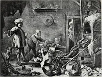 An illustration from Illustrated catalogue of 100 paintings of old masters of the Dutch, Flemish, Italian, French, and English schools : belonging to the Sedelmeyer Gallery, which contains about 1000 original paintings of ancient and modern artists (1894)