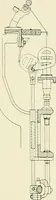 An illustration from Illustrated catalogue of cotton machinery built by Howard & Bullough American Machine Company, Ltd., Pawtucket, R.I., U.S.A. : opening, picking, carding, drawing, roving, spinning, twisting and winding machinery : warpers and slashers : containing also floor spaces, speeds, productions, gearing diagrams, useful tables and other information (1909)