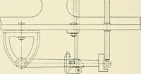 An illustration from Illustrated catalogue of cotton machinery built by Howard & Bullough American Machine Company, Ltd., Pawtucket, R.I., U.S.A. : opening, picking, carding, drawing, roving, spinning, twisting and winding machinery : warpers and slashers : containing also floor spaces, speeds, productions, gearing diagrams, useful tables and other information (1909)