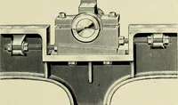 An illustration from Illustrated catalogue of cotton machinery built by Howard & Bullough American Machine Company, Ltd., Pawtucket, R.I., U.S.A. : opening, picking, carding, drawing, roving, spinning, twisting and winding machinery : warpers and slashers : containing also floor spaces, speeds, productions, gearing diagrams, useful tables and other information (1909)