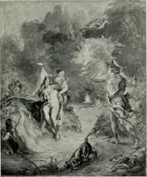 An illustration from Illustrated catalogue of oil and water color paintings by Dutch, French, English, American and Italian artists belonging to the estate of the late James S. Inglis, to be sold at unrestricted public sale ... on ... [March 9th and 10th, 1910] : the sale will be conducted by Mr. Thomas E. Kirby, of the American Art Association, managers (1910)