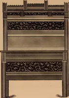An illustration from Illustrated catalogue of chamber furniture. (1885)