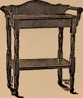 An illustration from Illustrated catalogue of chamber furniture. (1885)