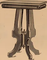 An illustration from Illustrated catalogue of chamber furniture. (1885)