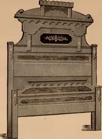 An illustration from Illustrated catalogue of chamber furniture. (1885)
