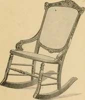 An illustration from Illustrated catalogue of chairs and furniture / manufactured by J.W. Mason & Co. (1874)