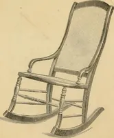 An illustration from Illustrated catalogue of chairs and furniture / manufactured by J.W. Mason & Co. (1874)