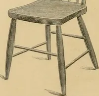 An illustration from Illustrated catalogue of chairs and furniture / manufactured by J.W. Mason & Co. (1874)