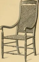 An illustration from Illustrated catalogue of chairs and furniture / manufactured by J.W. Mason & Co. (1874)