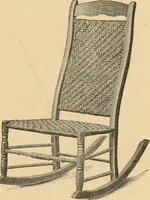 An illustration from Illustrated catalogue of chairs and furniture / manufactured by J.W. Mason & Co. (1874)