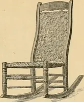 An illustration from Illustrated catalogue of chairs and furniture / manufactured by J.W. Mason & Co. (1874)