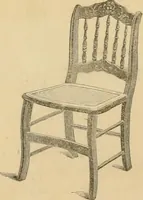 An illustration from Illustrated catalogue of chairs and furniture / manufactured by J.W. Mason & Co. (1874)