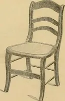 An illustration from Illustrated catalogue of chairs and furniture / manufactured by J.W. Mason & Co. (1874)
