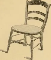 An illustration from Illustrated catalogue of chairs and furniture / manufactured by J.W. Mason & Co. (1874)