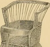 An illustration from Illustrated catalogue of chairs and furniture / manufactured by J.W. Mason & Co. (1874)