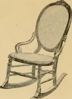An illustration from Illustrated catalogue of chairs and furniture / manufactured by J.W. Mason & Co. (1874)