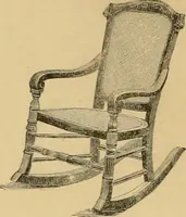 An illustration from Illustrated catalogue of chairs and furniture / manufactured by J.W. Mason & Co. (1874)