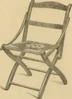 An illustration from Illustrated catalogue of chairs and furniture / manufactured by J.W. Mason & Co. (1874)