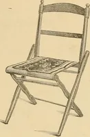 An illustration from Illustrated catalogue of chairs and furniture / manufactured by J.W. Mason & Co. (1874)
