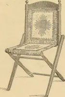 An illustration from Illustrated catalogue of chairs and furniture / manufactured by J.W. Mason & Co. (1874)