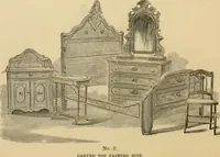 An illustration from Illustrated catalogue of chairs and furniture / manufactured by J.W. Mason & Co. (1874)