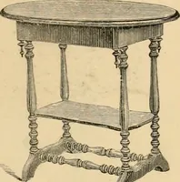 An illustration from Illustrated catalogue of chairs and furniture / manufactured by J.W. Mason & Co. (1874)