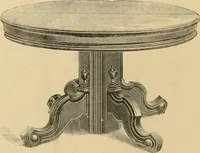 An illustration from Illustrated catalogue of chairs and furniture / manufactured by J.W. Mason & Co. (1874)