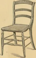 An illustration from Illustrated catalogue of chairs and furniture / manufactured by J.W. Mason & Co. (1874)