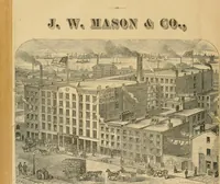 An illustration from Illustrated catalogue of chairs and furniture / manufactured by J.W. Mason & Co. (1874)