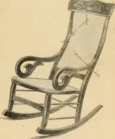 An illustration from Illustrated catalogue of chairs and furniture / manufactured by J.W. Mason & Co. (1874)