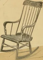 An illustration from Illustrated catalogue of chairs and furniture / manufactured by J.W. Mason & Co. (1874)