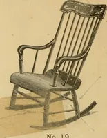 An illustration from Illustrated catalogue of chairs and furniture / manufactured by J.W. Mason & Co. (1874)