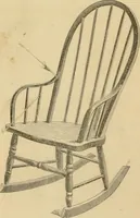 An illustration from Illustrated catalogue of chairs and furniture / manufactured by J.W. Mason & Co. (1874)