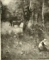 An illustration from Illustrated catalogue of the valuable paintings and sculptures by old and modern masters forming the famous Catholina Lambert collection (1916)