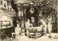 An illustration from Illustrated catalogue of the valuable paintings and sculptures by old and modern masters forming the famous Catholina Lambert collection (1916)