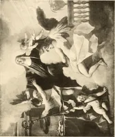An illustration from Illustrated catalogue of the valuable paintings and sculptures by old and modern masters forming the famous Catholina Lambert collection (1916)