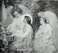 An illustration from Illustrated catalogue of the highly important collection of foreign and American paintings, to be sold at unrestricted public sale in the grand ballroom of the Plaza Hotel .. (1913)