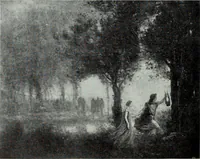 An illustration from Illustrated catalogue of the highly important collection of foreign and American paintings, to be sold at unrestricted public sale in the grand ballroom of the Plaza Hotel .. (1913)