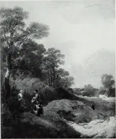 An illustration from Illustrated catalogue of the highly important collection of foreign and American paintings, to be sold at unrestricted public sale in the grand ballroom of the Plaza Hotel .. (1913)