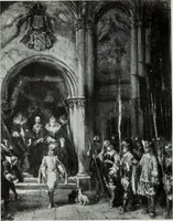 An illustration from Illustrated catalogue of the highly important collection of foreign and American paintings, to be sold at unrestricted public sale in the grand ballroom of the Plaza Hotel .. (1913)
