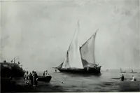 An illustration from Illustrated catalogue of the highly important collection of foreign and American paintings, to be sold at unrestricted public sale in the grand ballroom of the Plaza Hotel .. (1913)