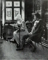 An illustration from Illustrated catalogue of the highly important collection of foreign and American paintings, to be sold at unrestricted public sale in the grand ballroom of the Plaza Hotel .. (1913)