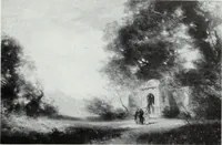 An illustration from Illustrated catalogue of the highly important collection of foreign and American paintings, to be sold at unrestricted public sale in the grand ballroom of the Plaza Hotel .. (1913)