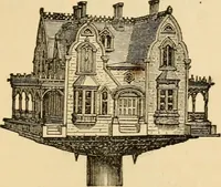 An illustration from Illustrated catalogue of ornamental iron work for lawns, gardens, parks, cemeteries, &c. (1871)