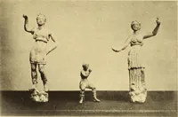 An illustration from Illustrated catalogue of classical antiquities from the site of the temple of Diana, Nemi, Italy. Discovered during excavations undertaken by the Right Hon. Lord Savile ... and given by him to the Art museum of Nottingham: with an account by Lord Savile of the discovery of the temple and the objects foundthere (1893)