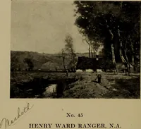 Picture 8 of 49 from Illustrated catalogue of the completed pictures left by the late Henry Ward Ranger, N.A. : and his collection of works by some of his contemporaries (1917), leaf 37