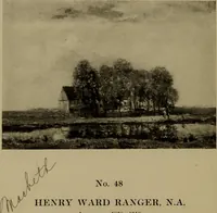 Picture 9 of 49 from Illustrated catalogue of the completed pictures left by the late Henry Ward Ranger, N.A. : and his collection of works by some of his contemporaries (1917), leaf 39