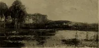 An illustration from Illustrated catalogue of the completed pictures left by the late Henry Ward Ranger, N.A. : and his collection of works by some of his contemporaries (1917)