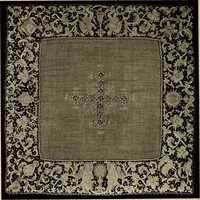 An illustration from Illustrated catalogue of rare and beautiful Sixteenth and Seventeenth century laces collected during twenty years by Leone Ricci, Esq. of Florence (1915)